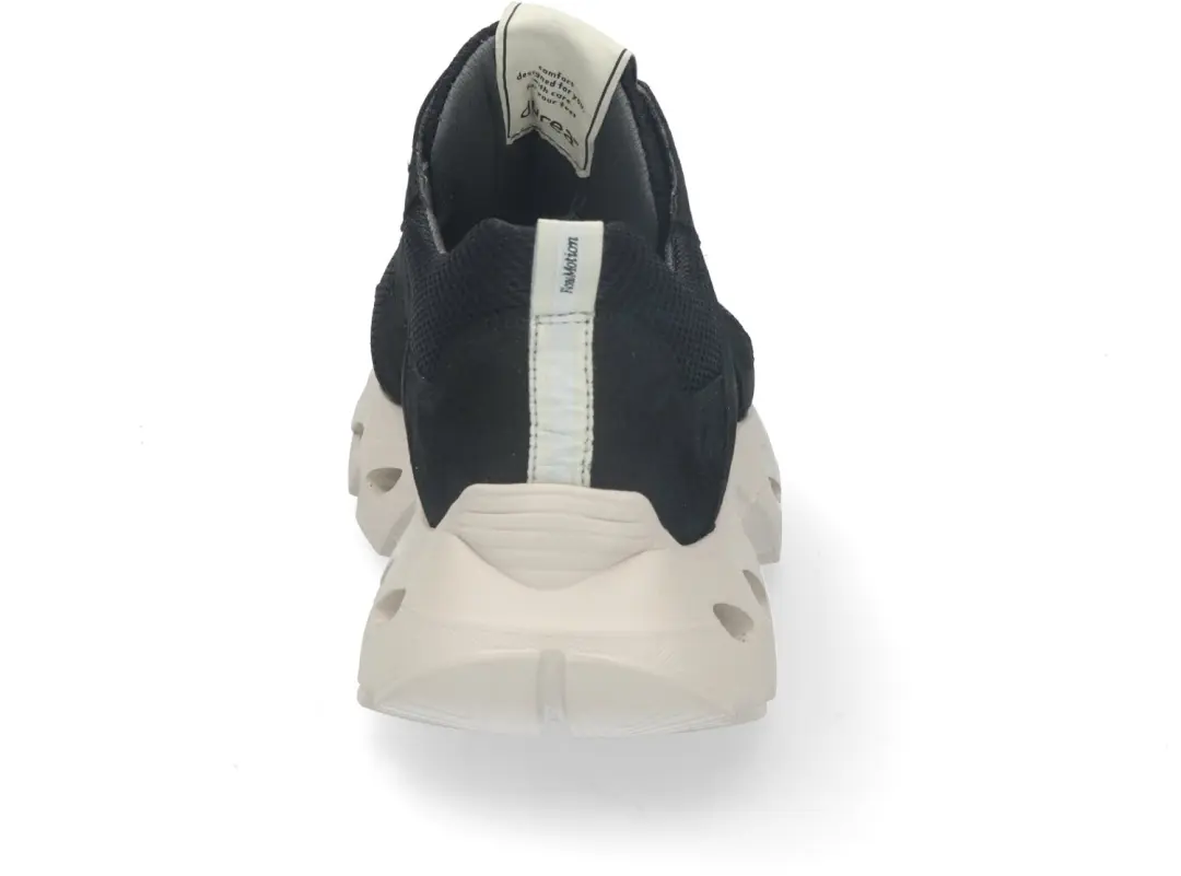 Durea 6309 Sneakers - Wijdte K - Zwart - afbeelding 6 van 6