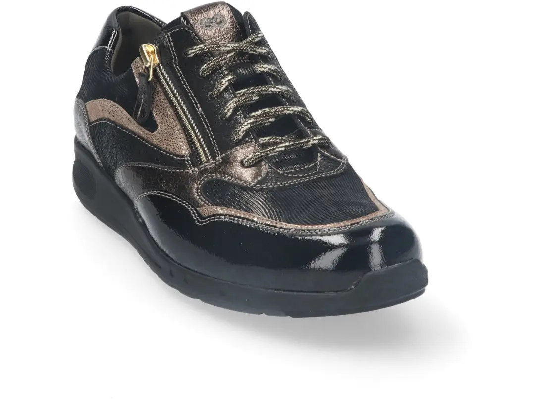Durea 6306 Wijdte H Sneakers - Zwartmulti - afbeelding 4 van 6
