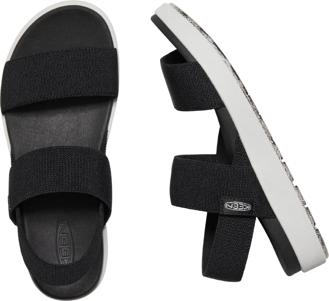 Keen Elle Backstrap Dames Sandalen - 38 - Zwart - afbeelding 2 van 6