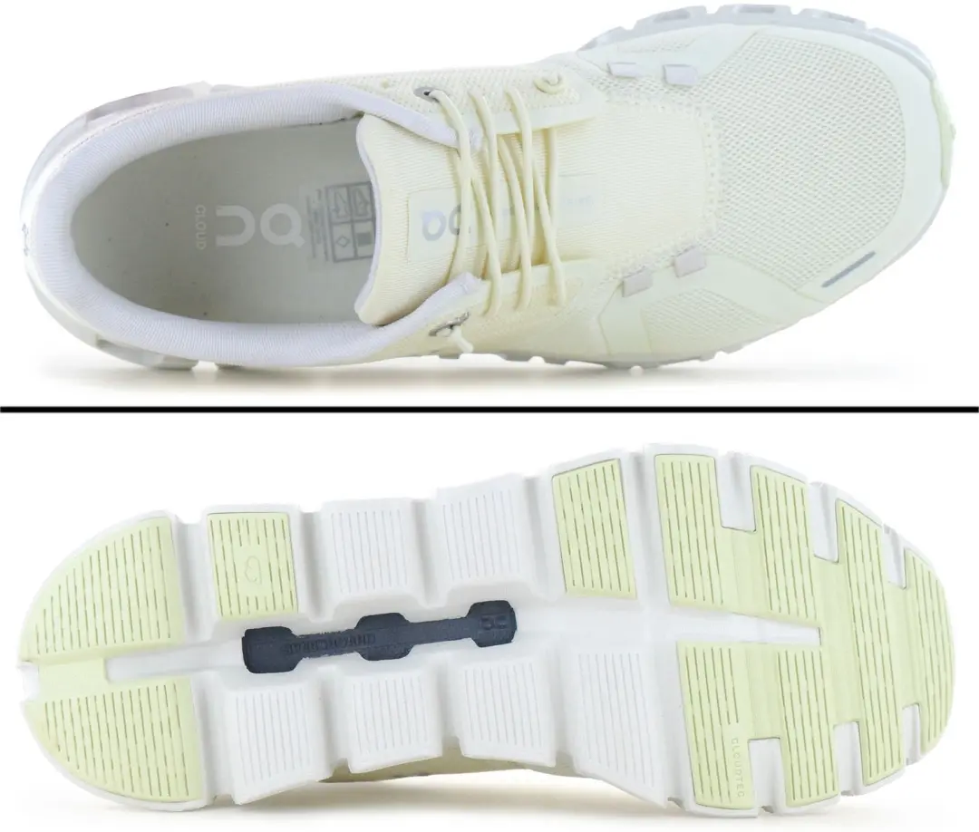 ON Running Cloud 6 Mt. Dames Sneakers - Geel - afbeelding 5 van 6