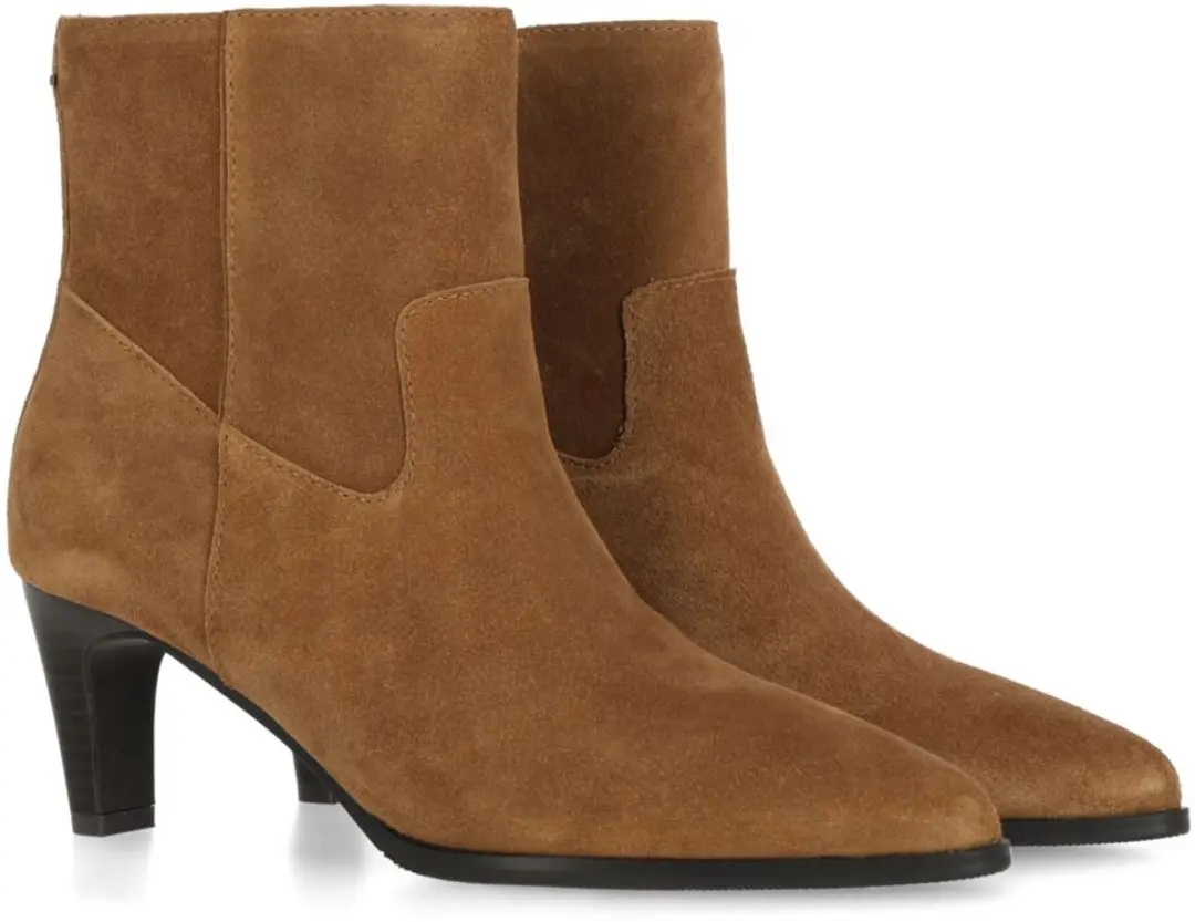 Mexx Vera Tate Enkellaars met Hak - Cognac - 40 - afbeelding 3 van 6