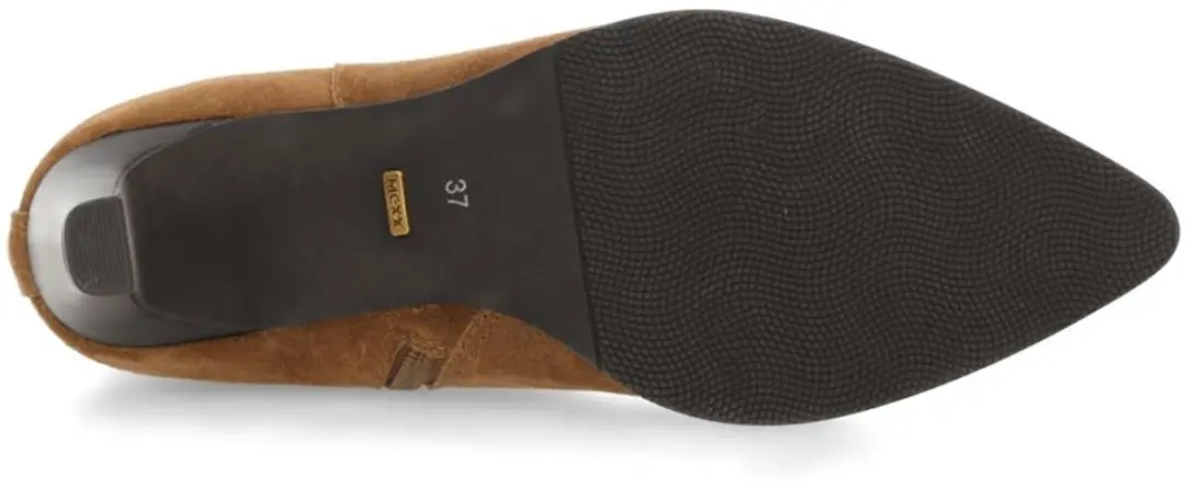 Mexx Vera Tate Enkellaars met Hak - Cognac - 40 - afbeelding 6 van 6