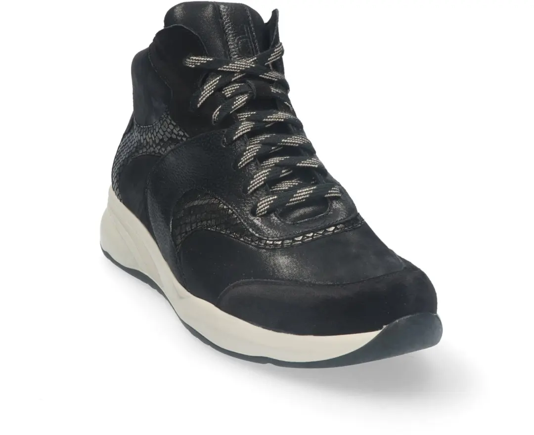 Durea 9835 Sneakers - Zwart - afbeelding 3 van 6