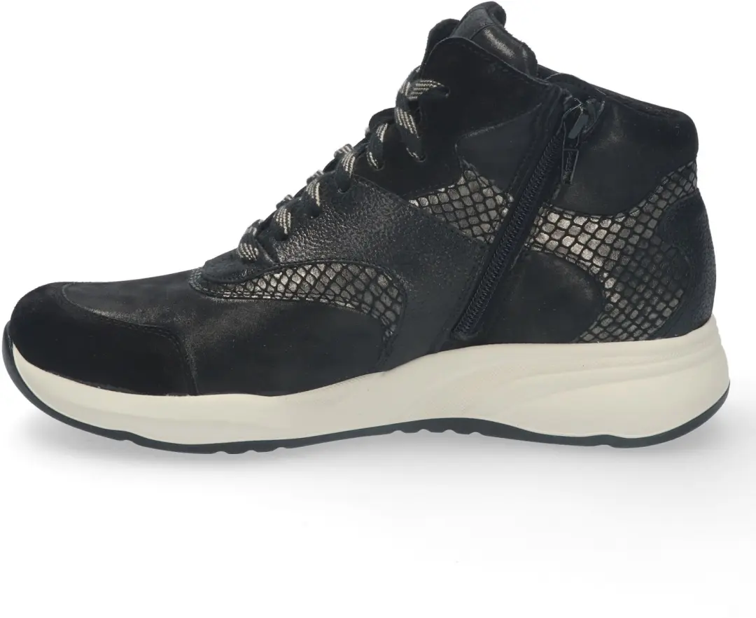 Durea 9835 Sneakers - Zwart - afbeelding 2 van 6