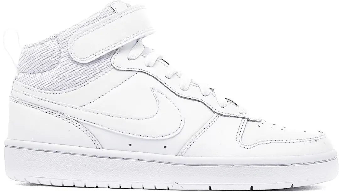 Nike Court Borough Mid 2 GS Sneakers - 36.5 - Wit - afbeelding 5 van 6