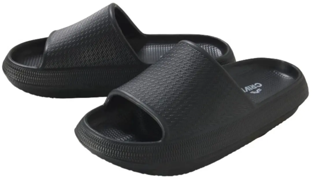 CRIVIT Dames Slippers Zwart Maat 38