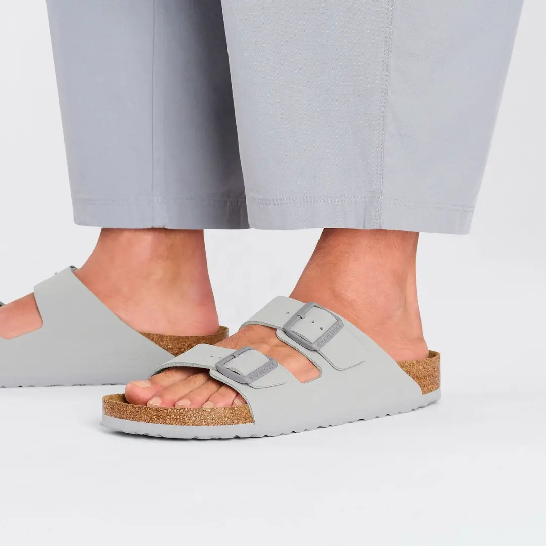 Birkenstock Arizona BS Slides - Maat 43 - Grijs - afbeelding 6 van 6