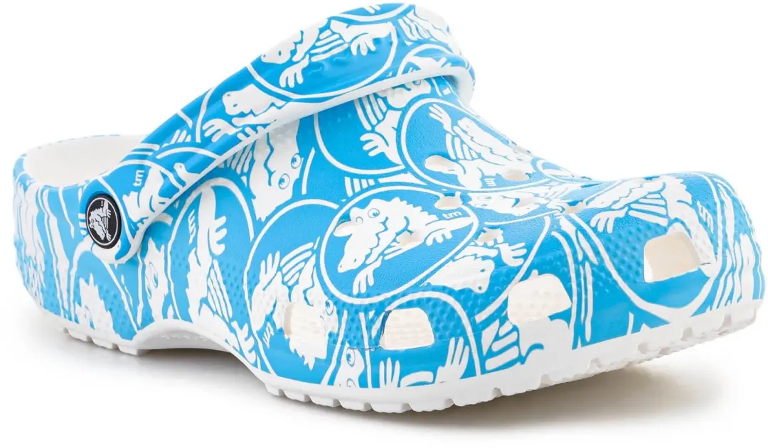 Crocs Classic Duke Print Clog Venetian Blue - afbeelding 4 van 4
