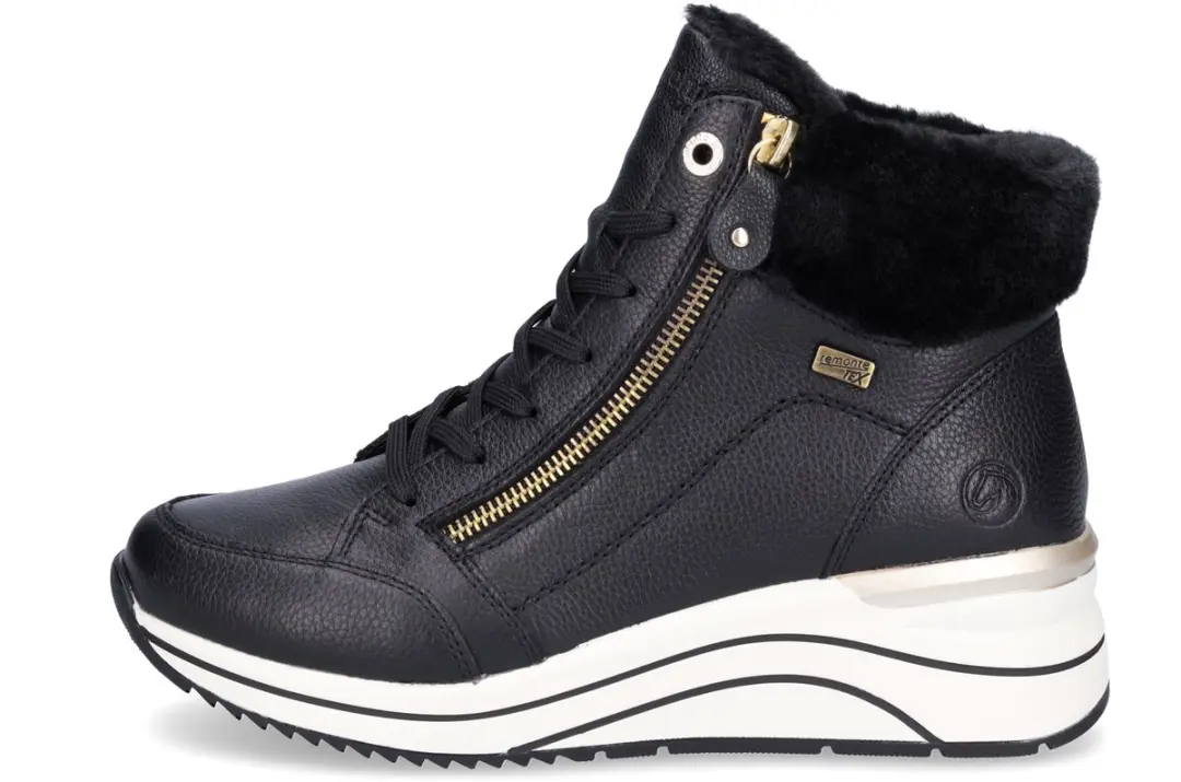 Remonte D0T77 Veterschoenen - Zwart - afbeelding 3 van 6