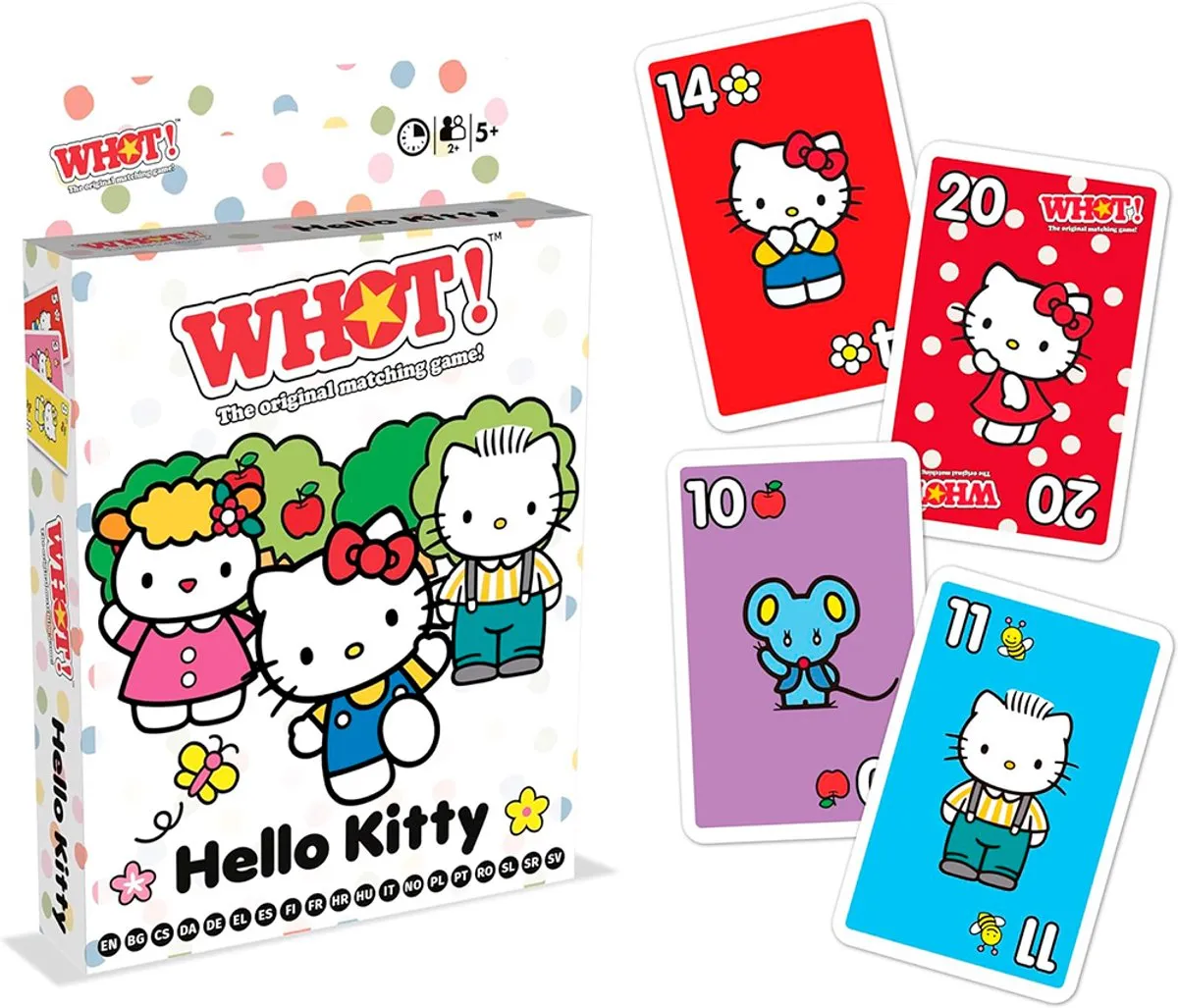 Hello Kitty WHOT Kaartspel - Meertalig