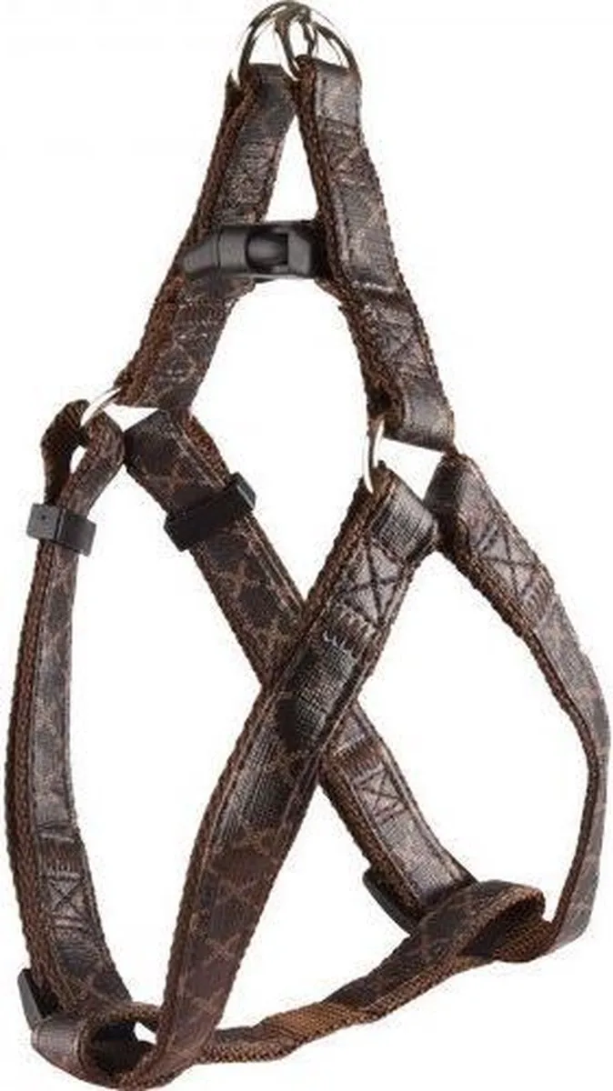 Flamingo Odin Step&go Hondenharnas - XS 30-40cm - Bruin
