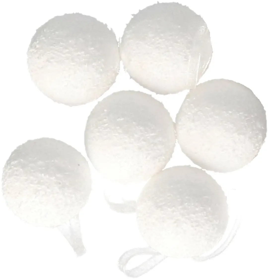 Decoris Kerstballen sneeuw