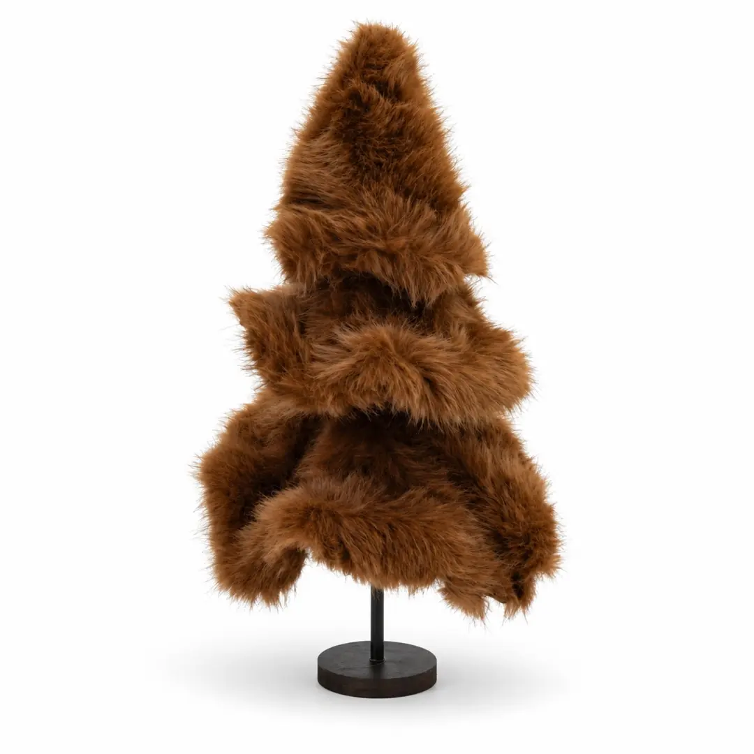 Decoris Boom Kunstbont 33x60cm Chocoladebruin
