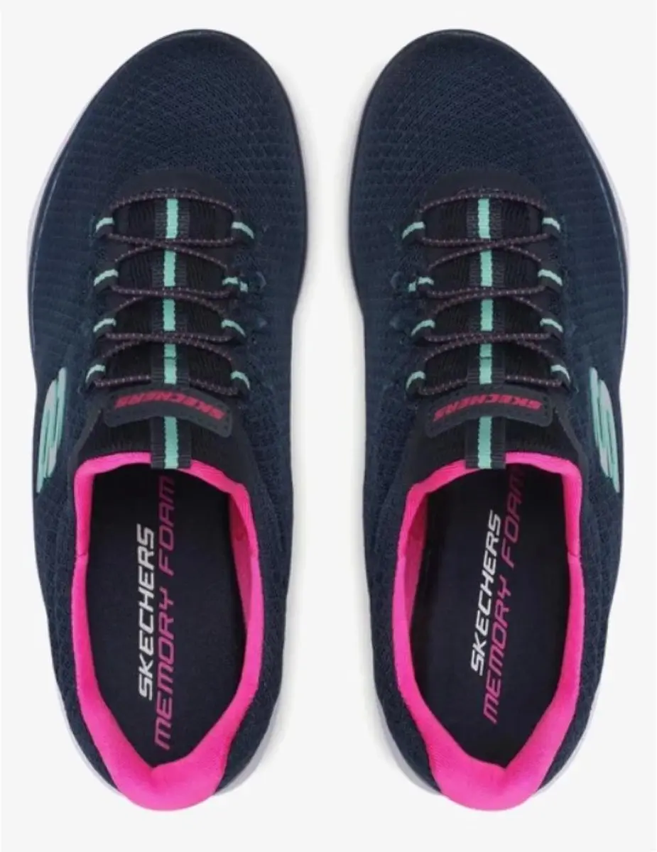 Skechers Summits 12980-NVHP Sneakers - Marineblauw - afbeelding 3 van 6