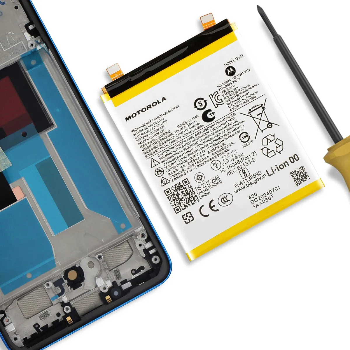 Motorola Edge 50 Neo SB18E23273 Accu - 4310mAh Wit