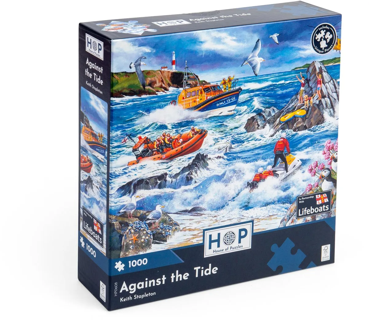 House Of Puzzles Against the Tide Legpuzzel 1000 Stuks HP0608 - Multicolor