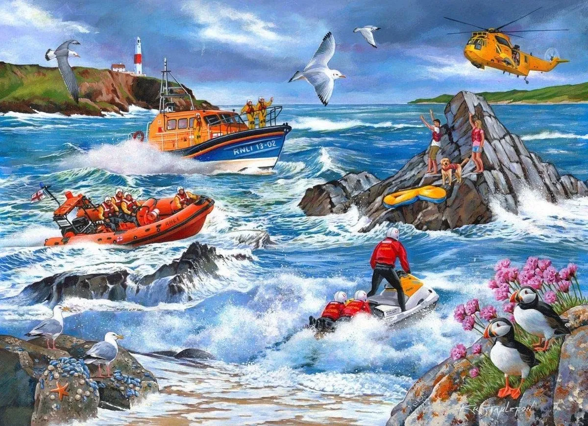 House Of Puzzles Against the Tide Legpuzzel 1000 Stuks HP0608