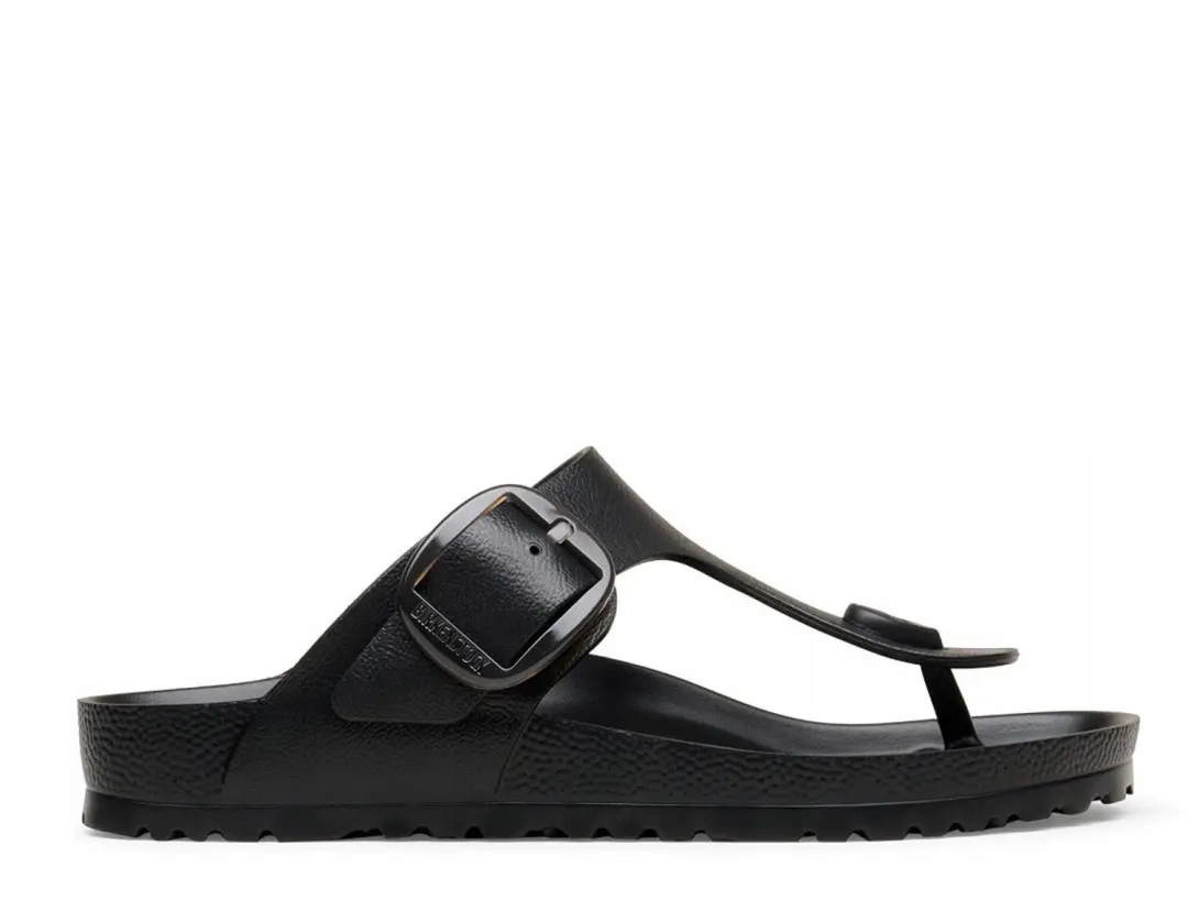 Birkenstock Gizeh Big Buckle EVA Dames Slippers Zwart
