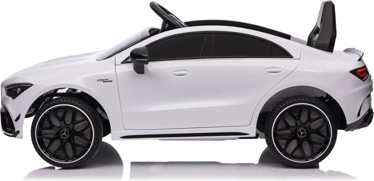 Mercedes CLA 45 AMG Kinderauto 12V - Wit