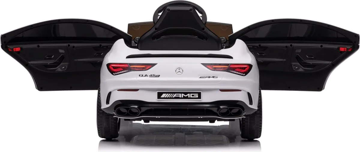 Mercedes CLA 45 AMG Kinderauto 12V - Wit