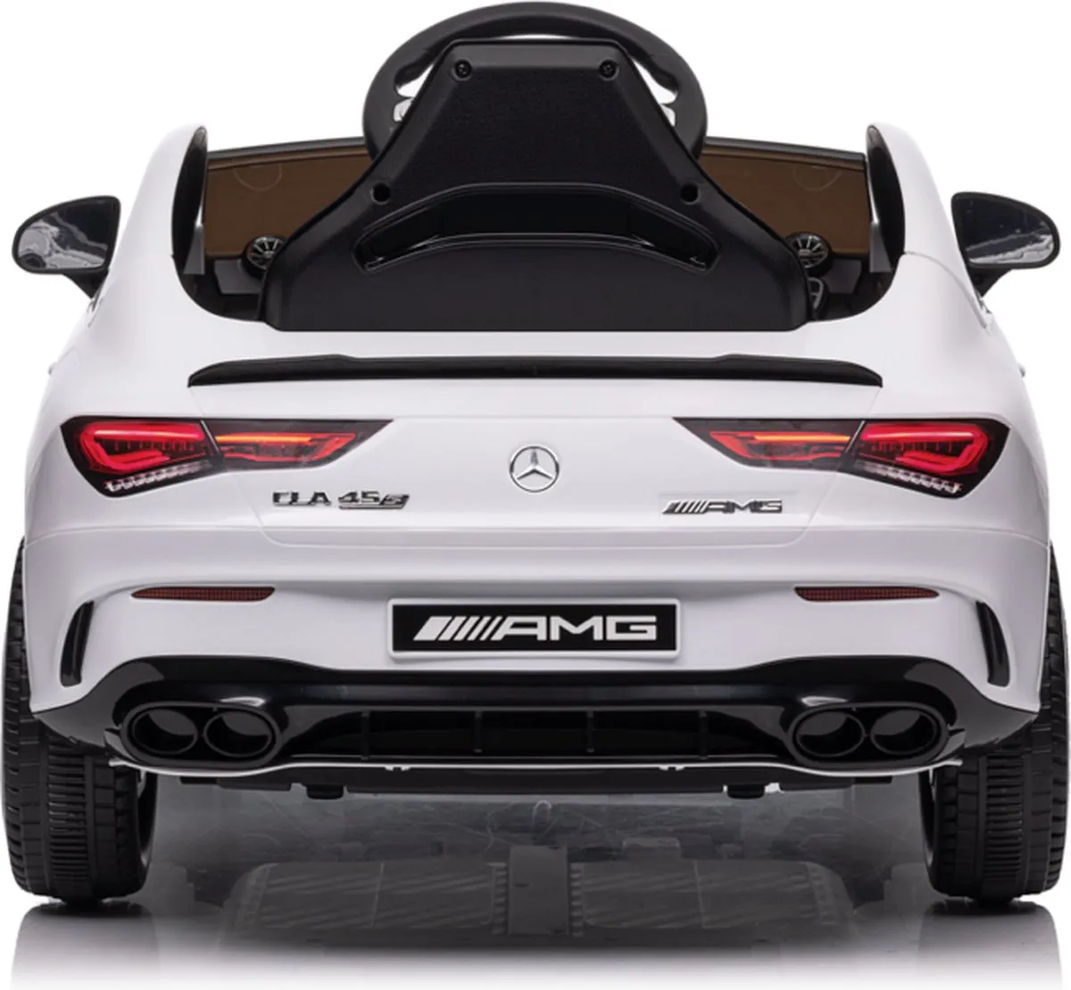Mercedes CLA 45 AMG Kinderauto 12V - Wit