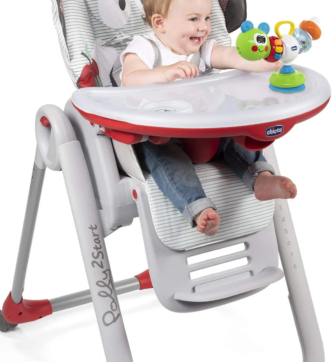 Chicco Phil de Rups Rammelaar - Multicolor