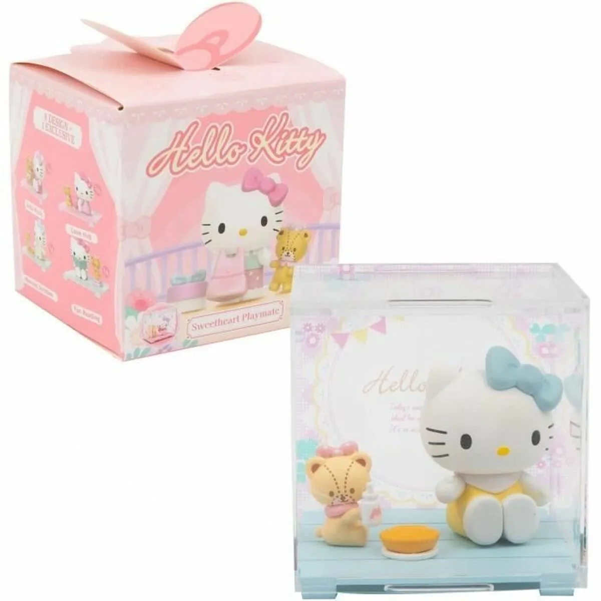 Hello Kitty Sweetheart Playmate HKT38 Figuur - Multicolour - afbeelding 3 van 6