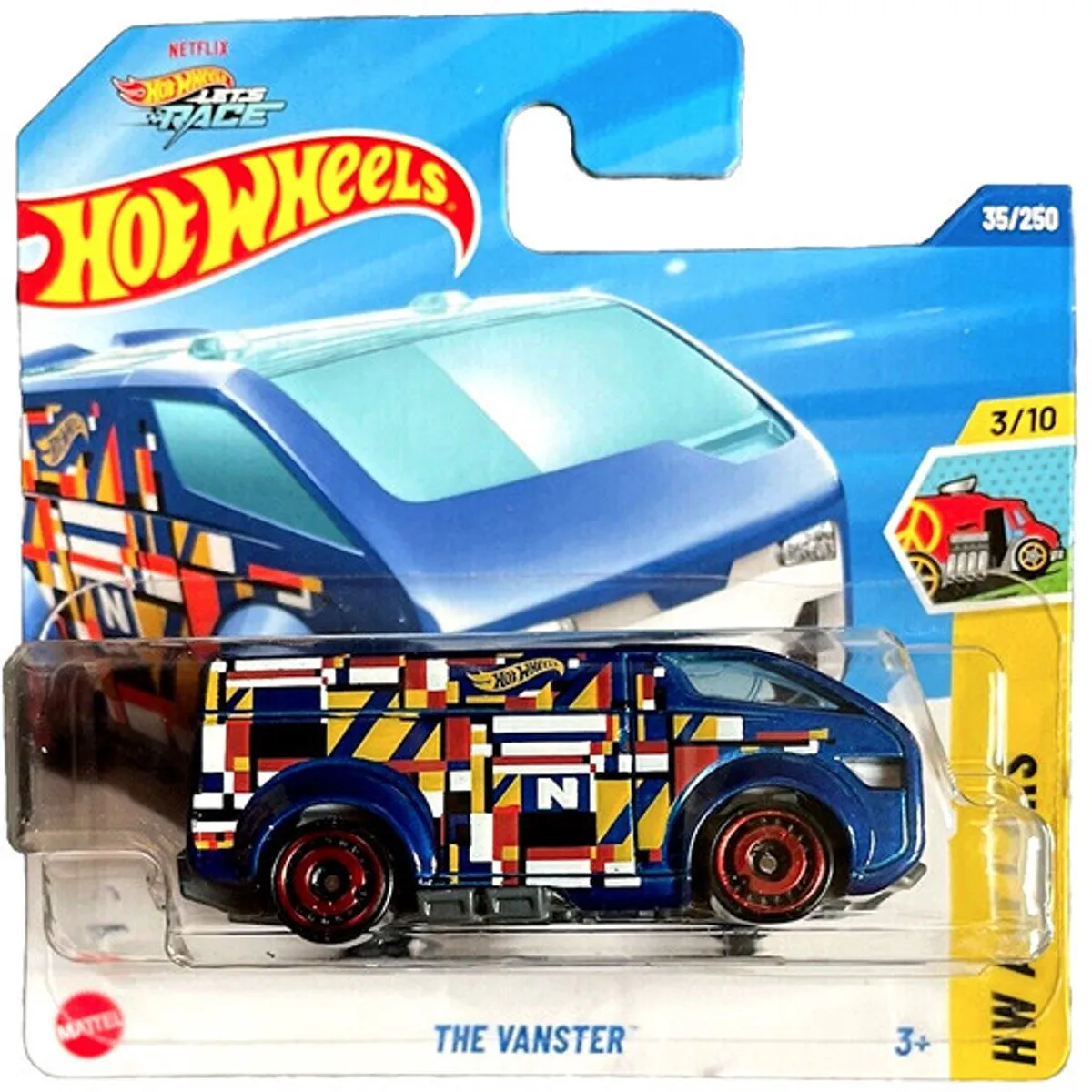 Hot Wheels The Vanster Art Cars 21A