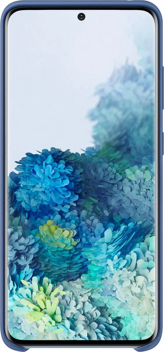 Samsung Silicone Hoesje EF-PG980TNEGEU - Galaxy S20 - Donkerblauw