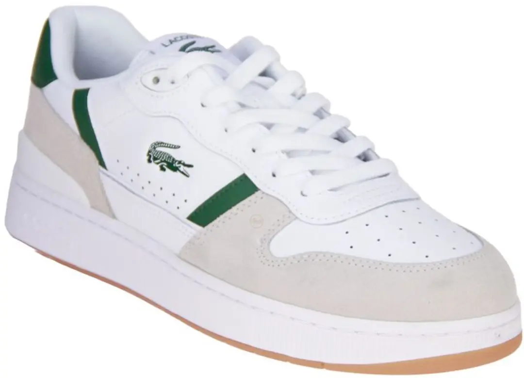 Lacoste T-Clip Set Leather Schoenen Wit - afbeelding 4 van 6
