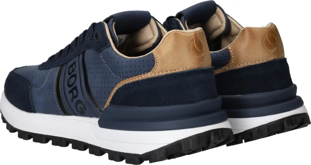 Björn Borg R2400 Sneakers - Navy/Bruin - afbeelding 5 van 6
