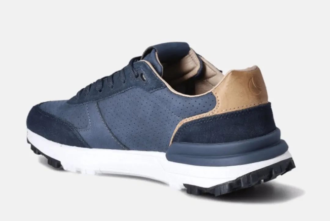 Björn Borg R2400 Sneakers - Navy/Bruin - afbeelding 2 van 6