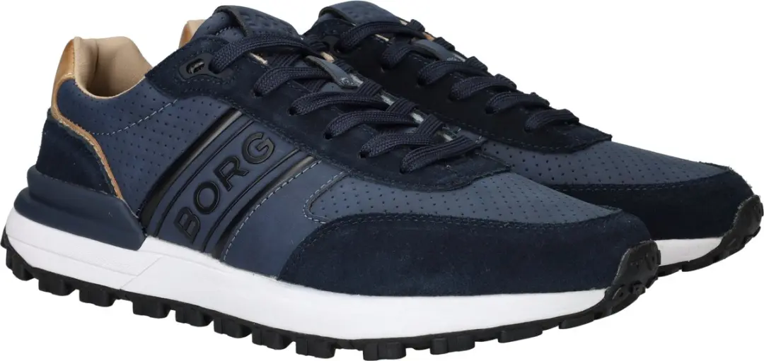 Björn Borg R2400 Sneakers - Navy/Bruin - afbeelding 3 van 6