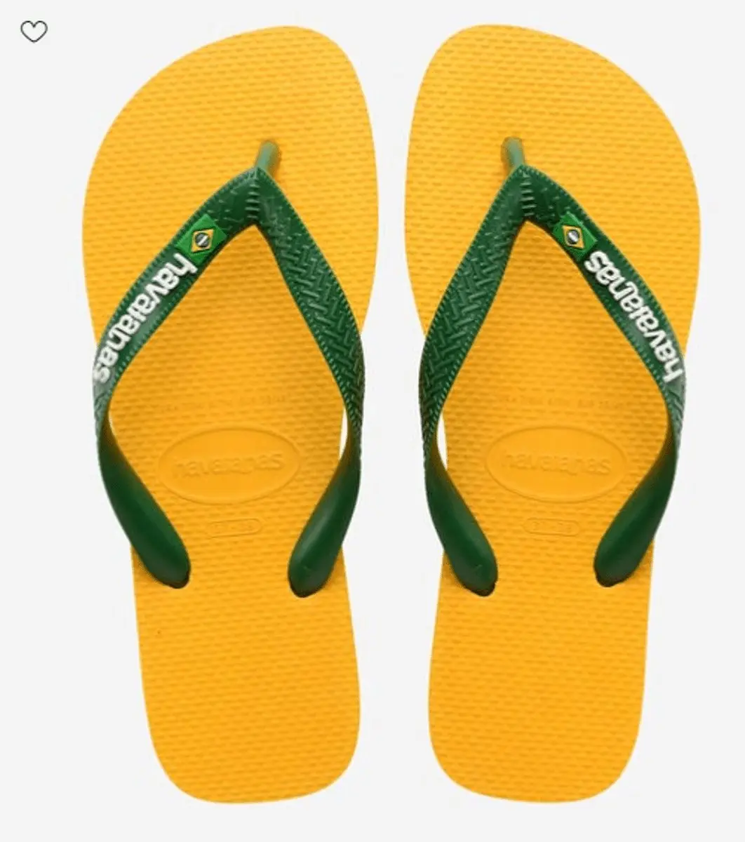 Havaianas Brasil Logo Teenslipper - Oranje - afbeelding 4 van 5