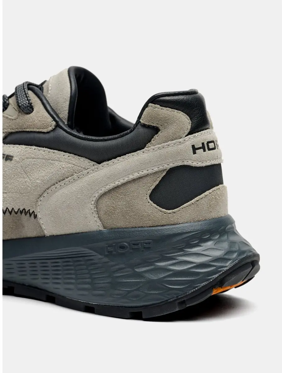 Hoff City MKII Leren Sneakers - Grijs - afbeelding 2 van 6