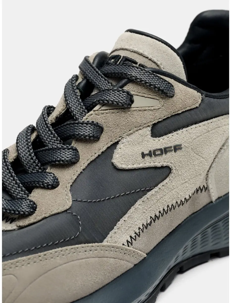 Hoff City MKII Leren Sneakers - Grijs - afbeelding 3 van 6