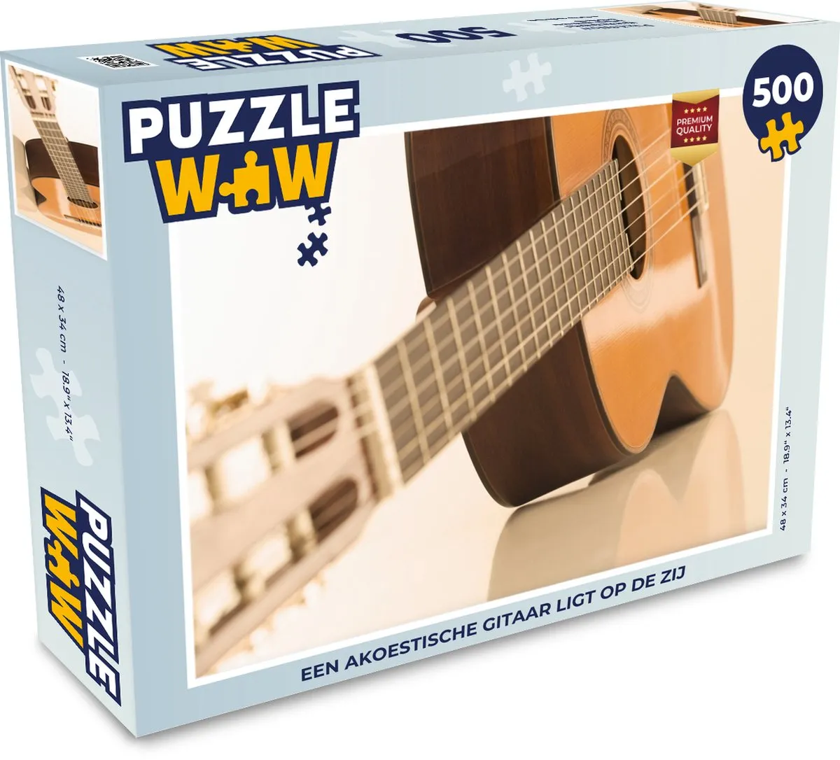 PuzzleWow Legpuzzel 500 Stuks - Multicolor