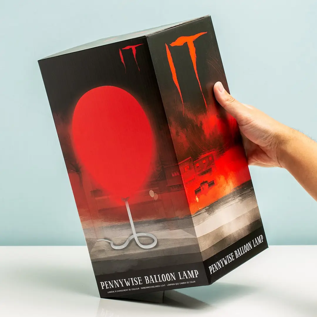 Paladone Pennywise Balloon Lamp - Rood - afbeelding 6 van 6