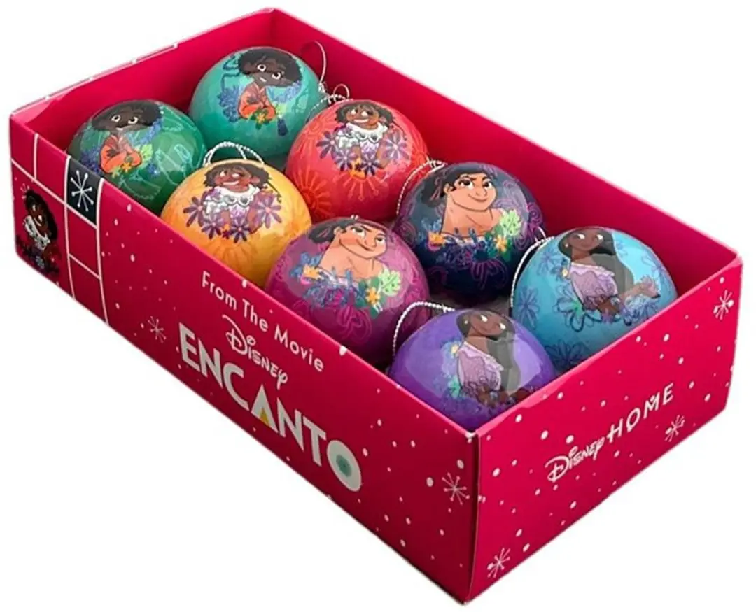 Disney kerstballen set 8 stuks Encanto