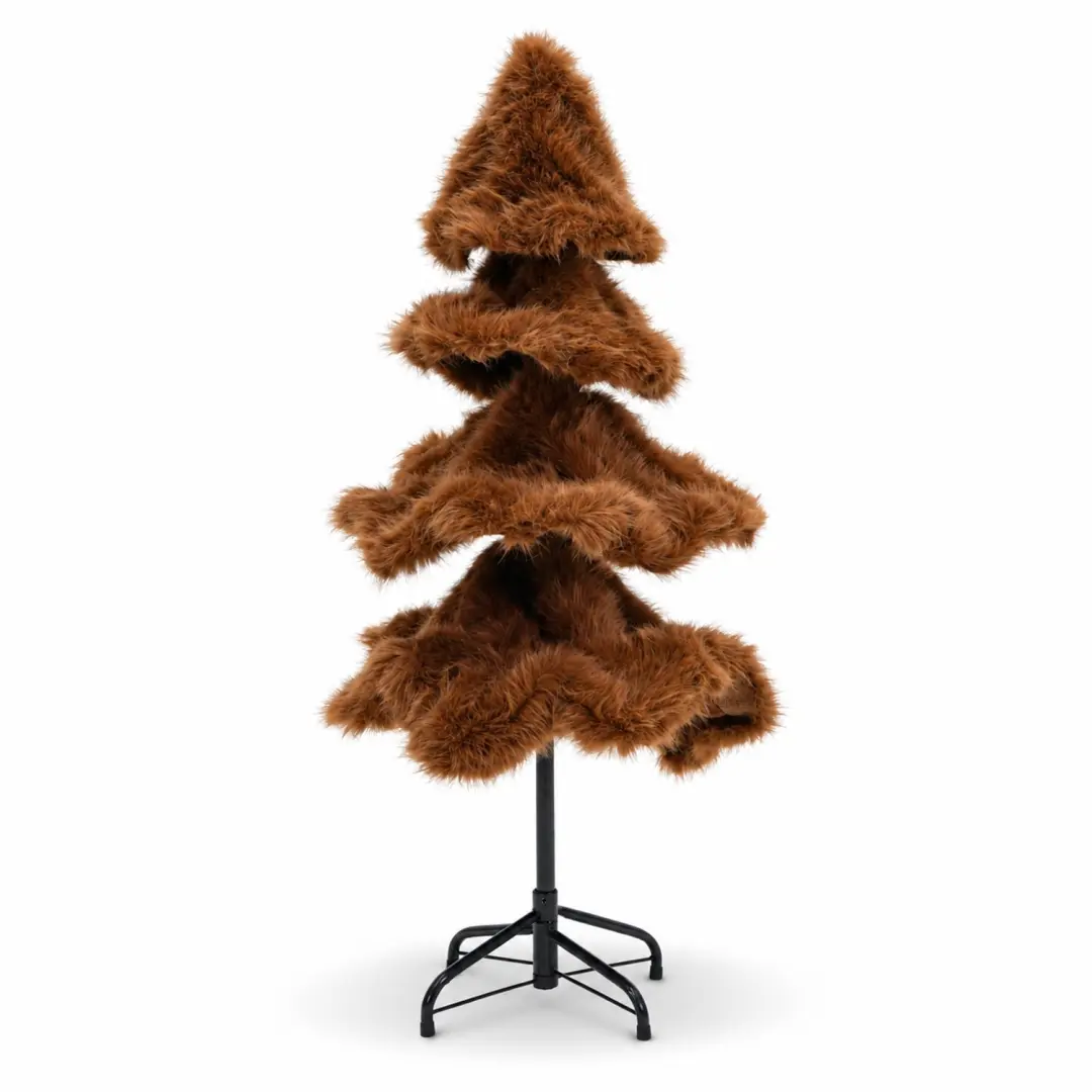Decoris Boom Kunstbont 45x100cm Chocoladebruin