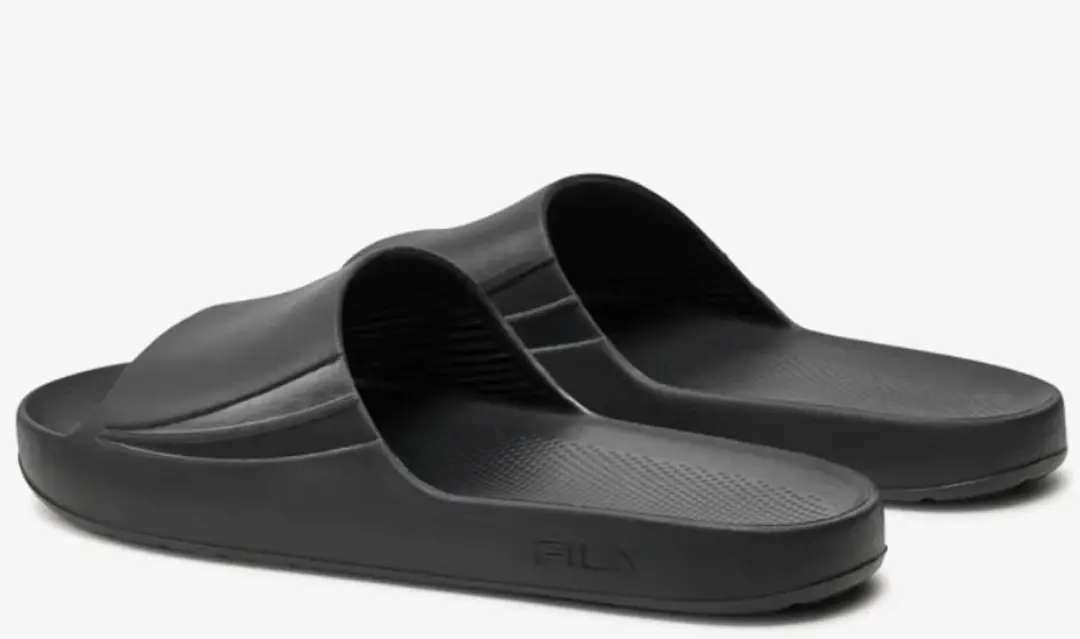 Fila Heren Slippers Sandals Court Zwart Ademend Zomer Zwembad Maat 45