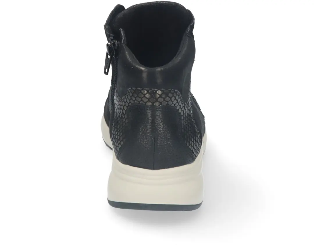 Durea 9835 Wijdte H Sneakers - Zwart - afbeelding 6 van 6