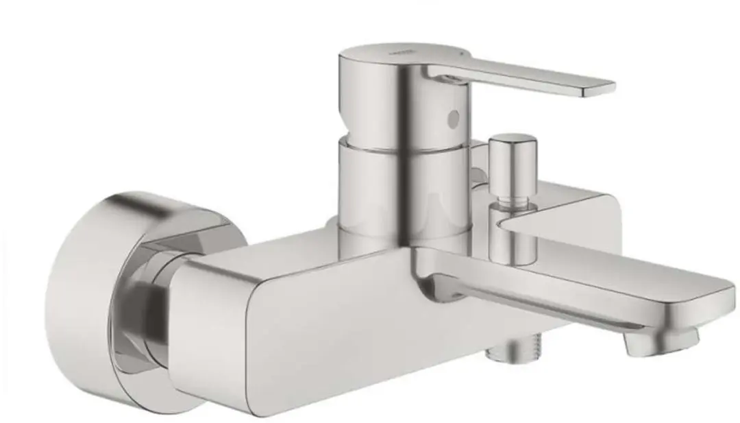 GROHE Linaere Badmengkraan 33849DC1 Supersteel - afbeelding 2 van 4
