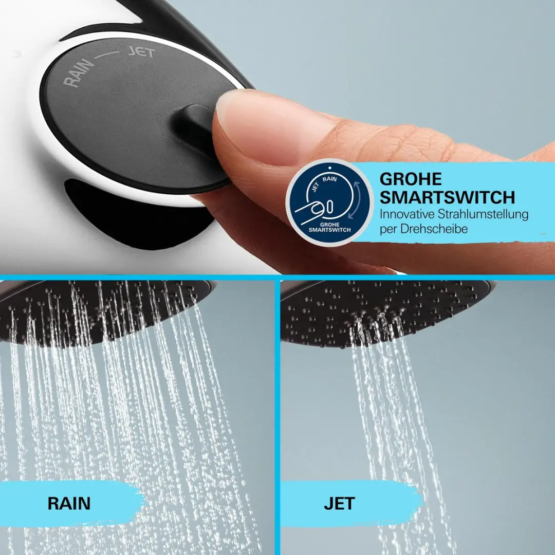 GROHE Vitalio Start 110 Doucheset - 2 Jets - Chroom - afbeelding 4 van 6