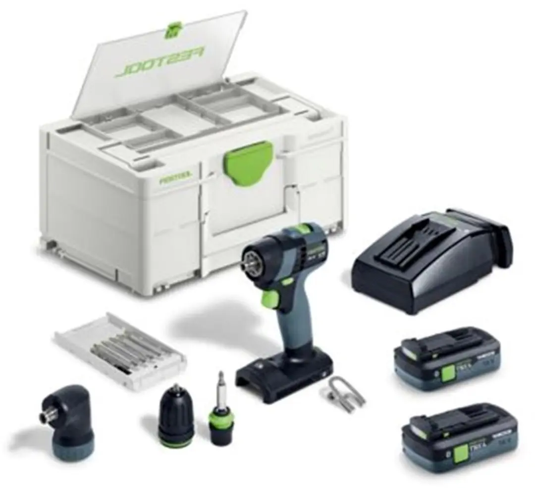 Festool TXS 18 TBX4 I-Set Accu-Schroefboormachine