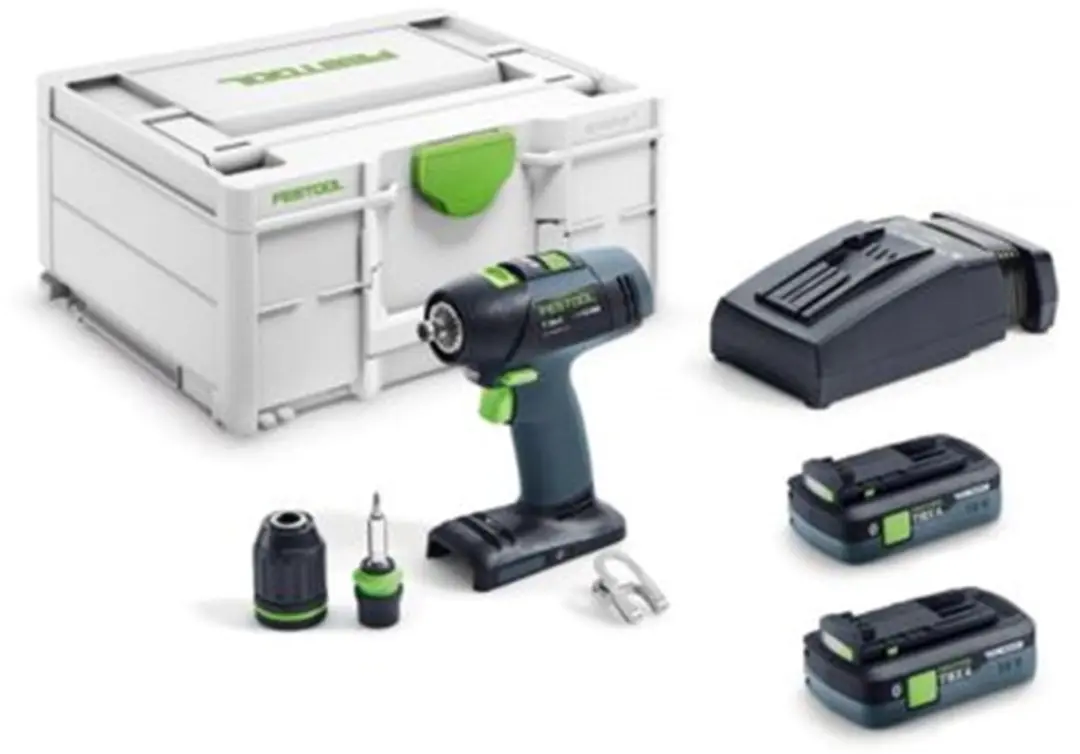 Festool T 18+3 TBX 4,0 I-Plus Accu schroefboormachine