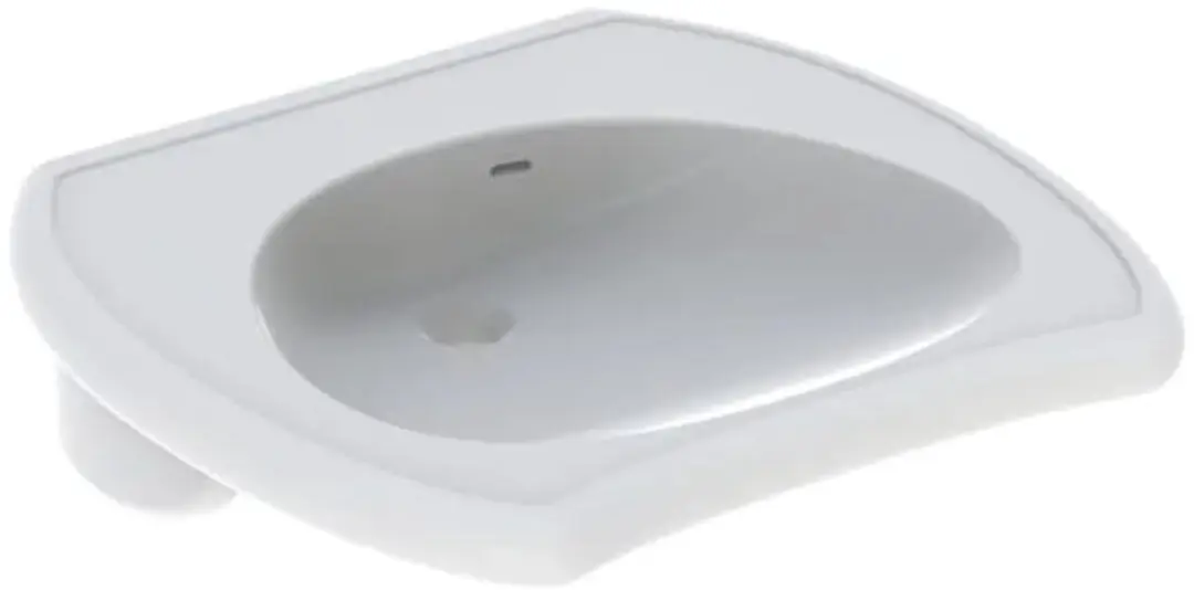 Geberit Vitalis Wastafel 65x60cm Wit - afbeelding 6 van 6