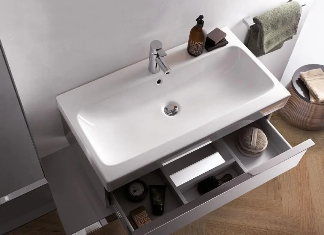 Geberit iCon Wastafel 60x49cm - wit - afbeelding 6 van 6