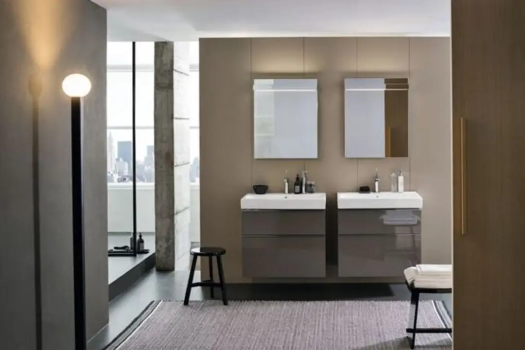 Geberit iCon Wastafel 75cm - 1 Wasbak - Glanswit - afbeelding 3 van 6