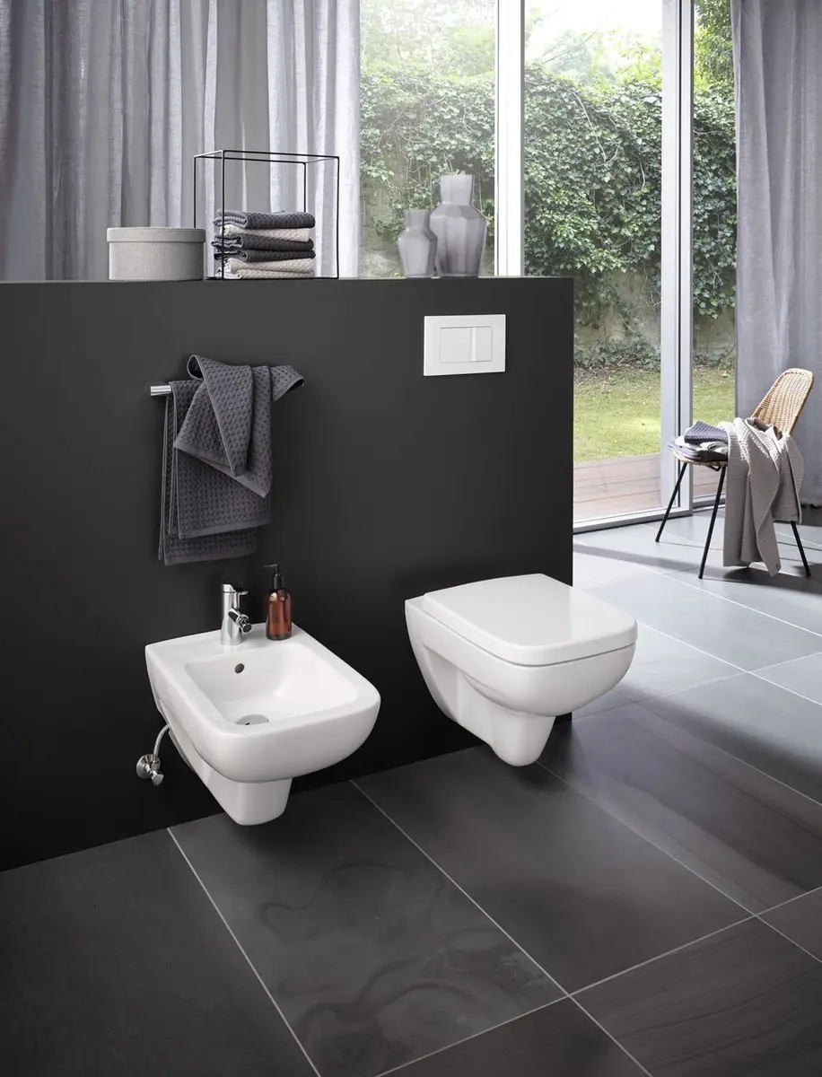 Geberit Renova Plan Hangtoilet 36x54cm - Wit - afbeelding 4 van 6